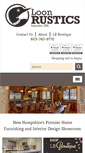 Mobile Screenshot of loonrustics.com